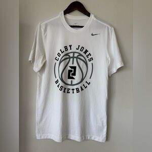 Colby Jones Basketball Camp TShirt Autographed NBA The Nike Tee Mens Medium
